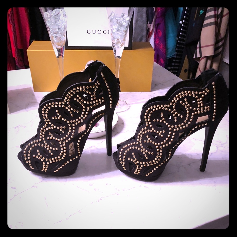 Just fab size 6 platform booties